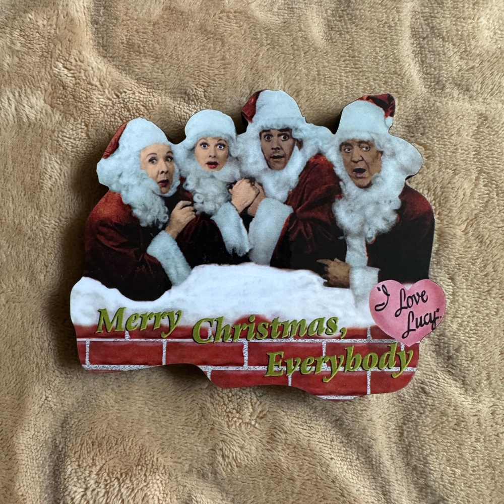 I Love Lucy 3D Christmas Refrigerator Magnet - Picture 2 of 4